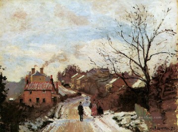  Camille Oil Painting - lower norwood 1871 Camille Pissarro